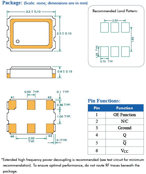 NX323 3225 LVDS