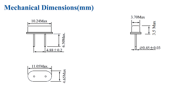 E49A(Former HC-49SA) 11.05-4.65 E49A(Former HC-49SA) 11.05-4.65