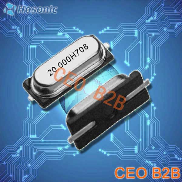 鸿星晶振,进口石英晶振,E49B晶振