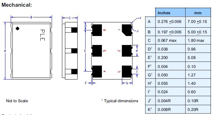 pe77j 2.5v 7050 PECL