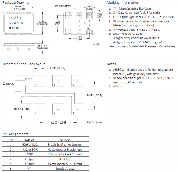 655 5032 OSC