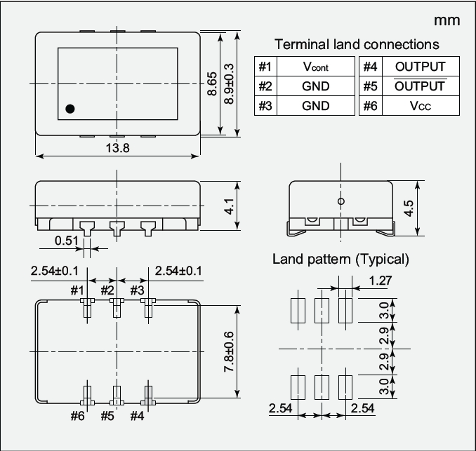 NV13M08YN_13.8_8.9 VCXO