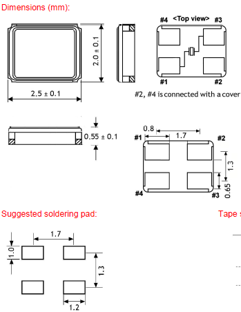 GEYER晶振,贴片晶振,KX-6晶振,2520晶振