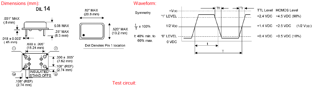 格耶晶振,有源晶振,KXO-200晶振,插件晶振