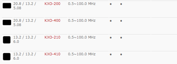 格耶晶振,有源晶振,KXO-200晶振,插件晶振