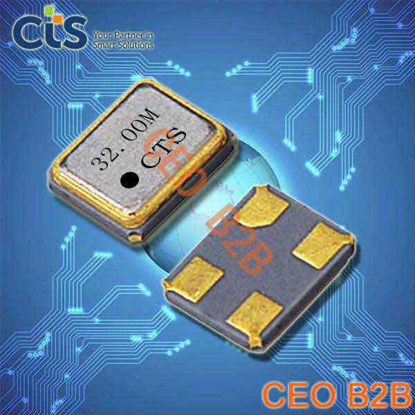CTS晶振,石英晶振,402晶振