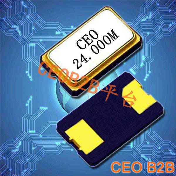 石英晶振,压电晶振,6035两脚晶振