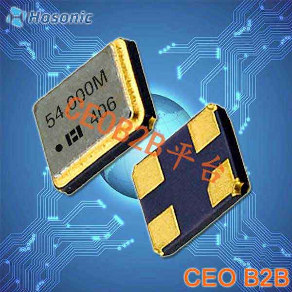 鸿星晶振,贴片石英晶振,D1SX晶振