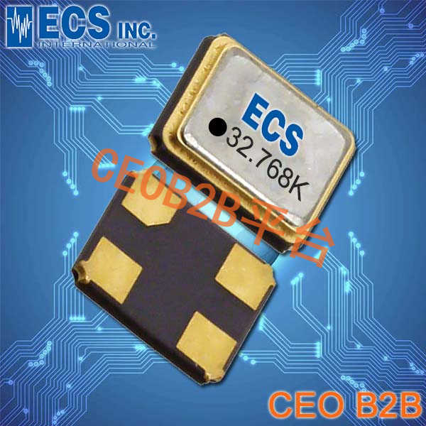 ECS晶振,ECS-327KE晶振,ECS-327KE-TR晶振,3225贴片晶振