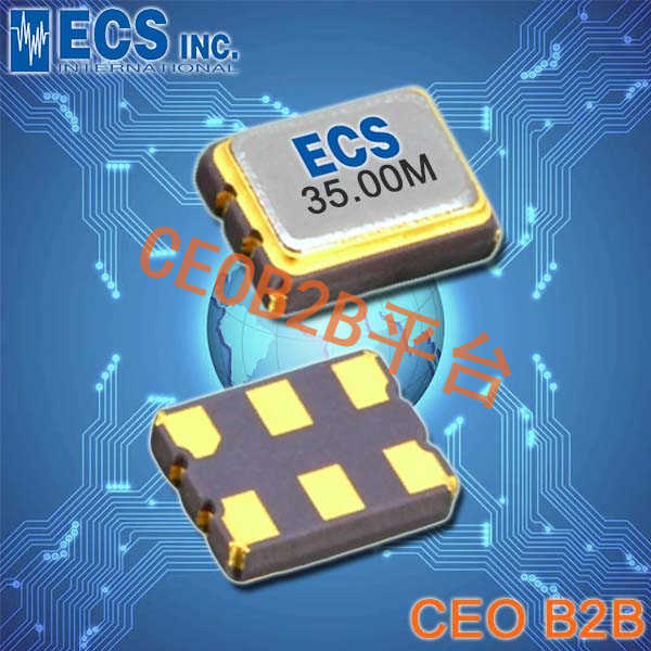 ECS晶振,ECS-3225S晶振,ECS-3225S33-100-EN-TR晶振,3225石英晶振