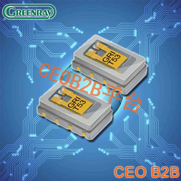 Greenray晶振,温度补偿晶振,T53晶振