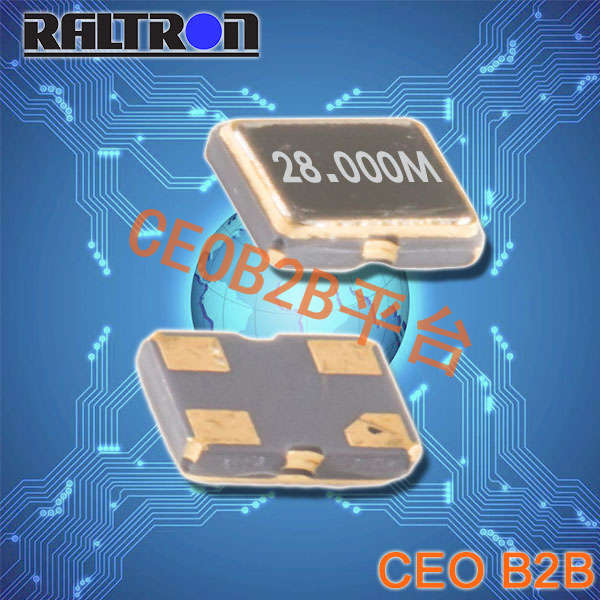 Raltron晶振,COM1晶振,32.768K有源晶振