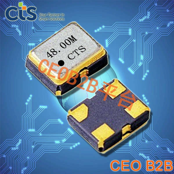 CTS晶振,石英晶体振荡器,VFH3225晶振