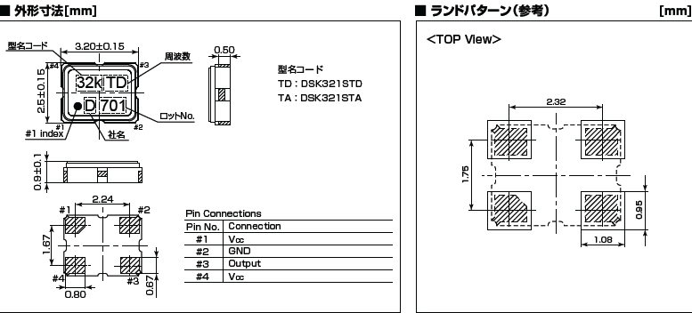 DSK321STA 3225(TCXO)