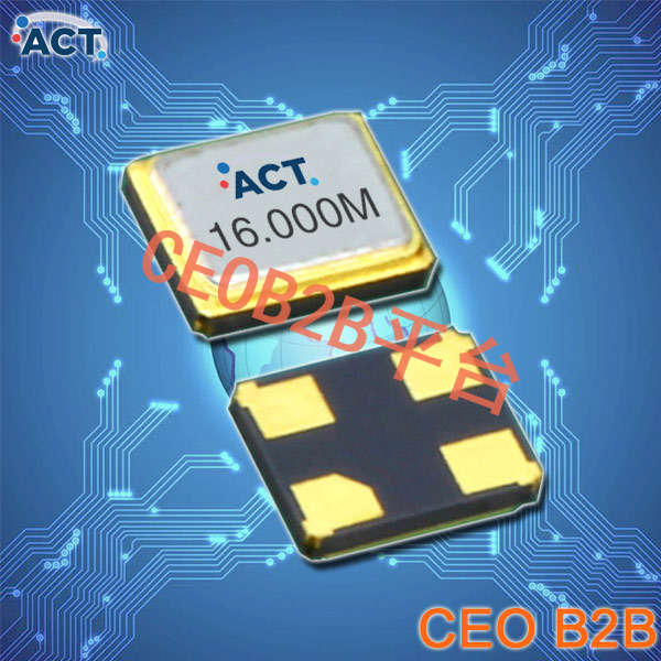 ACT晶振,贴片晶振,1016 SMX‐4晶振,最小无源水晶振子