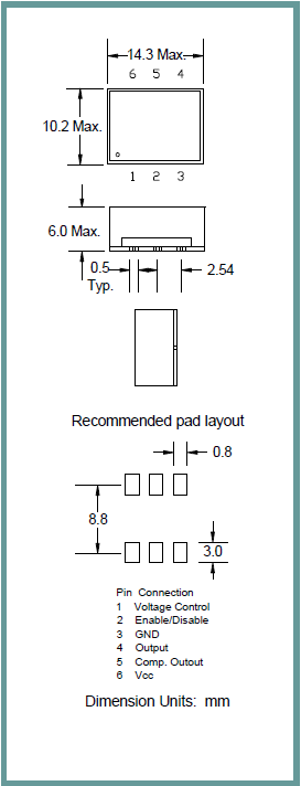 ILSI晶振,压控晶振,I606晶振,金属面晶振