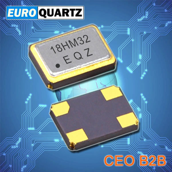 Euroquartz晶振,3225有源晶体,18EQHM32振荡器