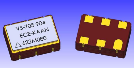 Microchip振荡器,VS-705-ECE-KAAN-122M880000,低相位抖动性能6G晶振