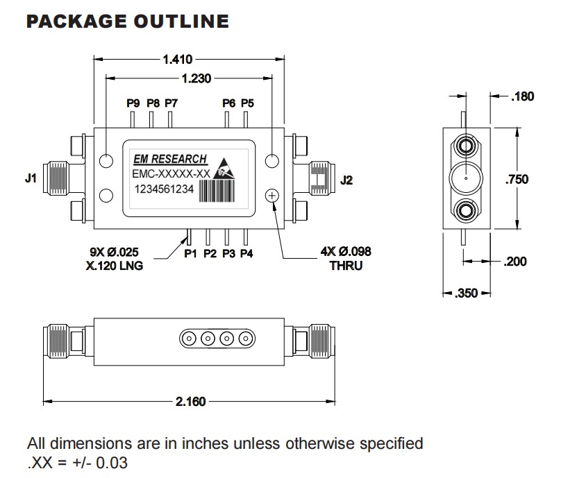 EMC-9500-02尺寸